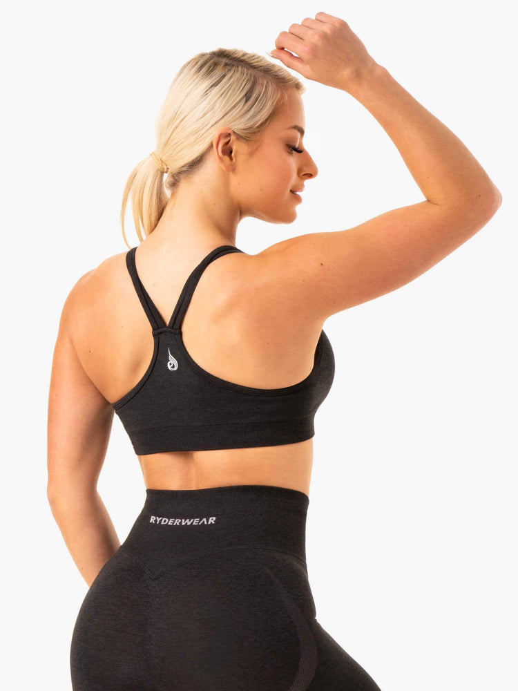 Soutien Gorge Sport Ryderwear Sculpt Seamless Noir Femme | IZM-27257981