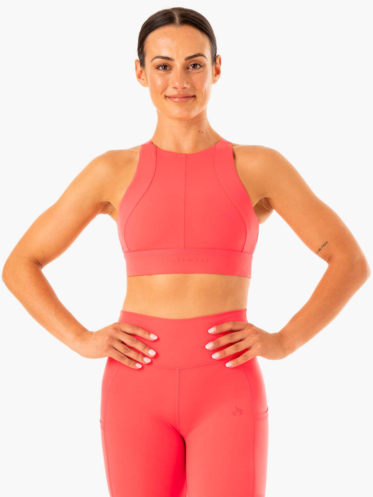 Soutien Gorge Sport Ryderwear Reset High Impact Rouge Femme | LVV-72894401