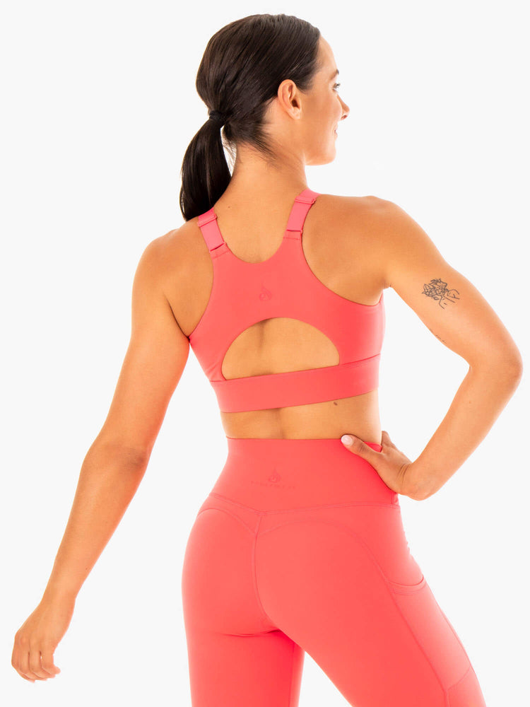 Soutien Gorge Sport Ryderwear Reset High Impact Rouge Femme | LVV-72894401