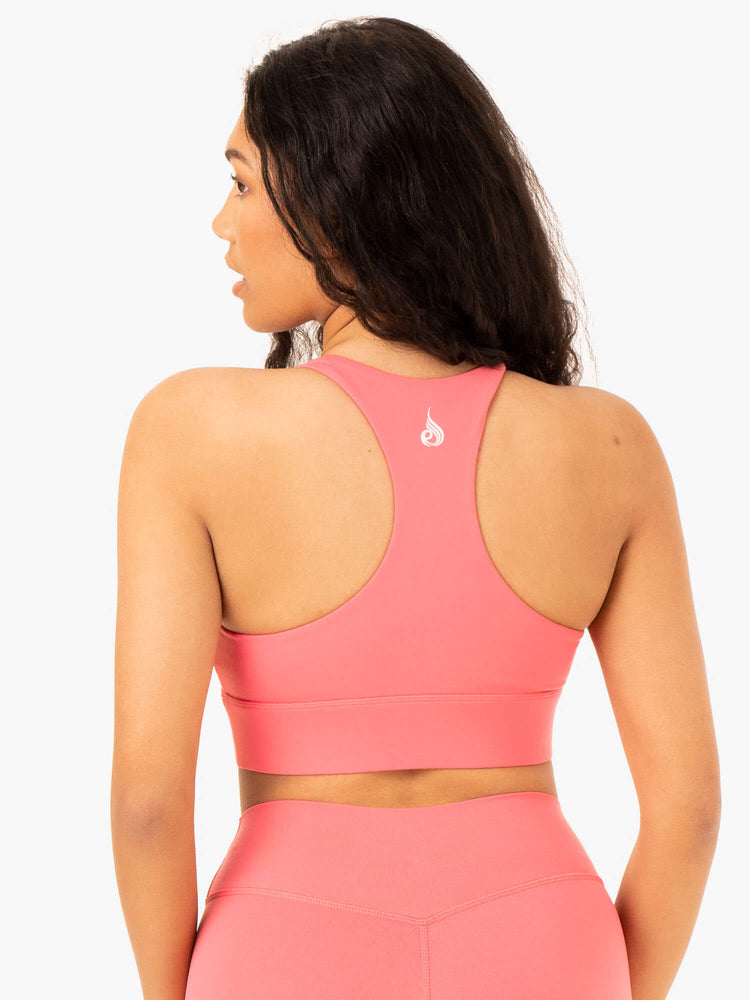 Soutien Gorge Sport Ryderwear Replay Cut Out Corail Femme | DGF-68088747