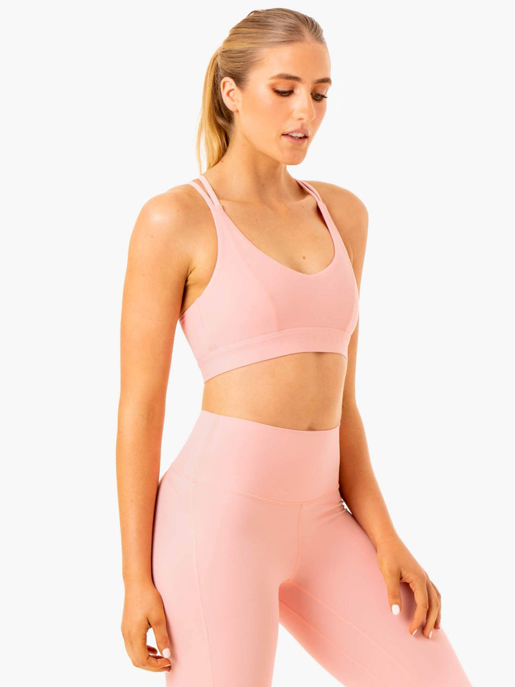 Soutien Gorge Sport Ryderwear Nkd Align Rose Femme | ZCJ-04900301