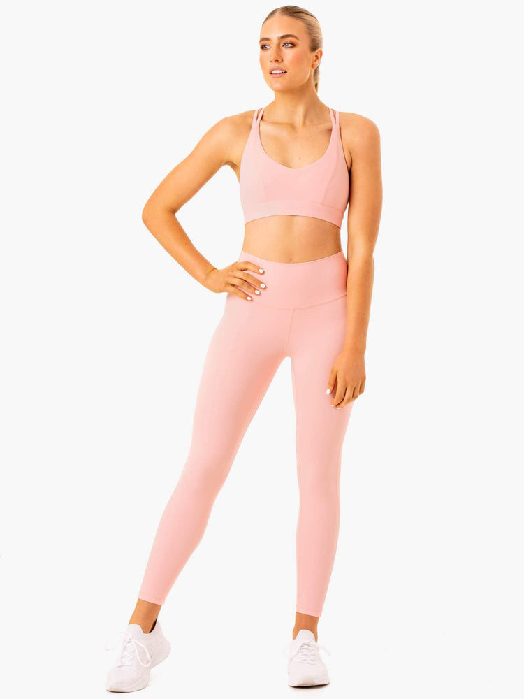 Soutien Gorge Sport Ryderwear Nkd Align Rose Femme | ZCJ-04900301