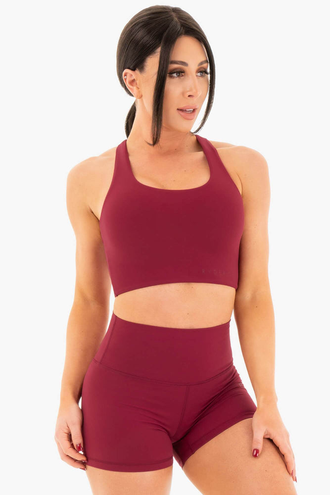 Soutien Gorge Sport Ryderwear Nkd Rouge Femme | WQQ-48192840