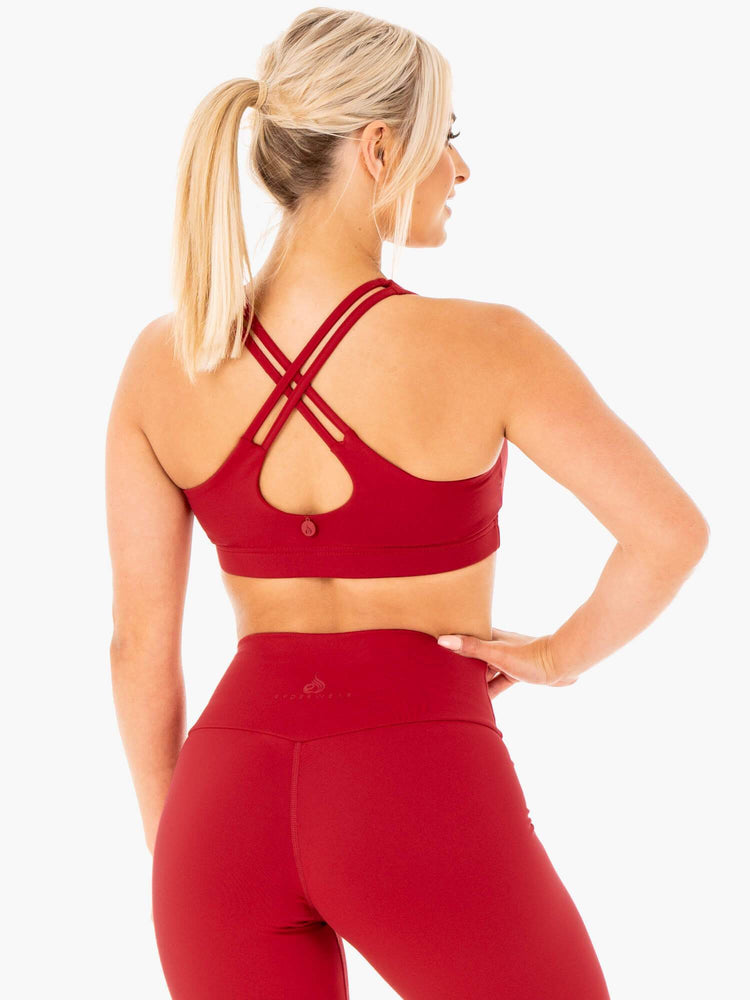 Soutien Gorge Sport Ryderwear Motion Rouge Femme | JGU-23513104