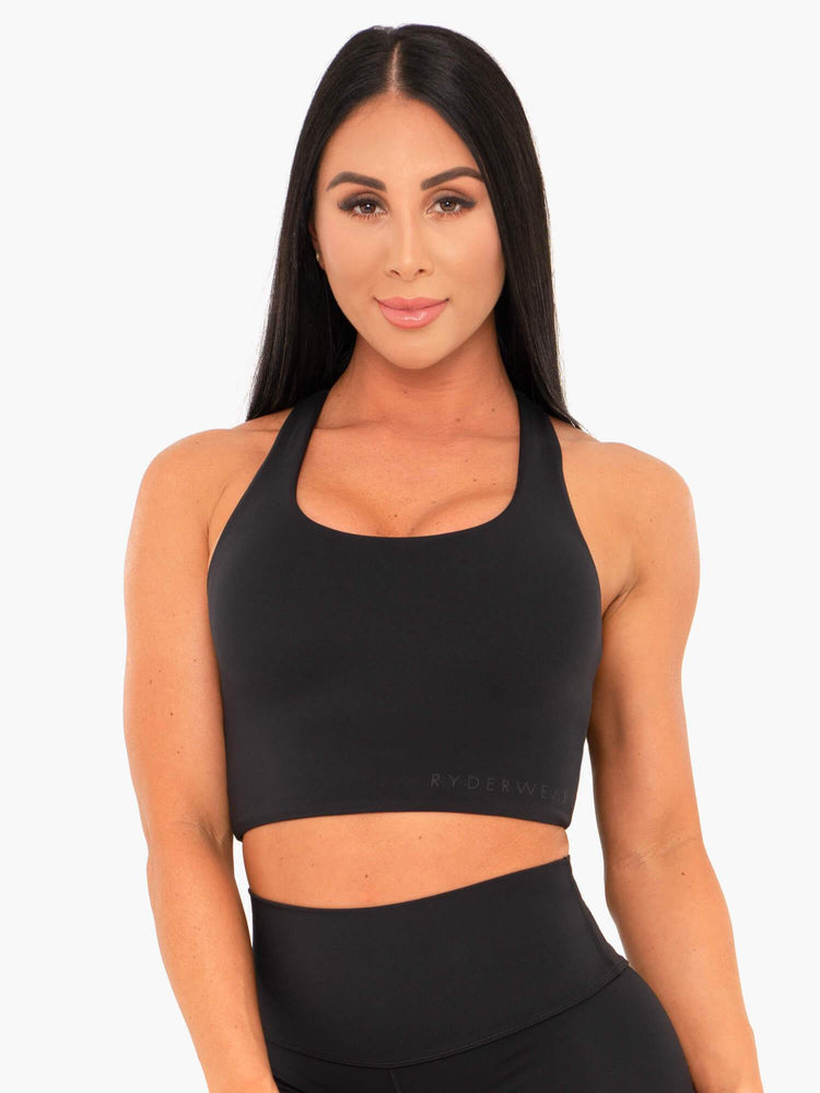 Soutien Gorge Sport Ryderwear Nkd Noir Femme | ZRT-05173943