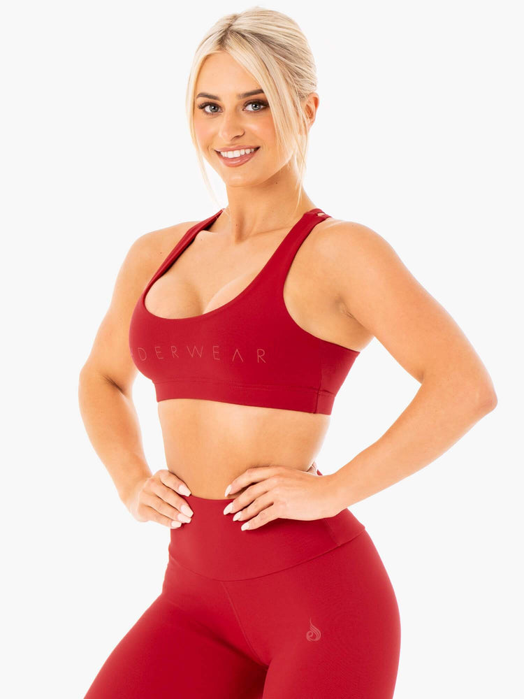 Soutien Gorge Sport Ryderwear Motion Rouge Femme | JGU-23513104