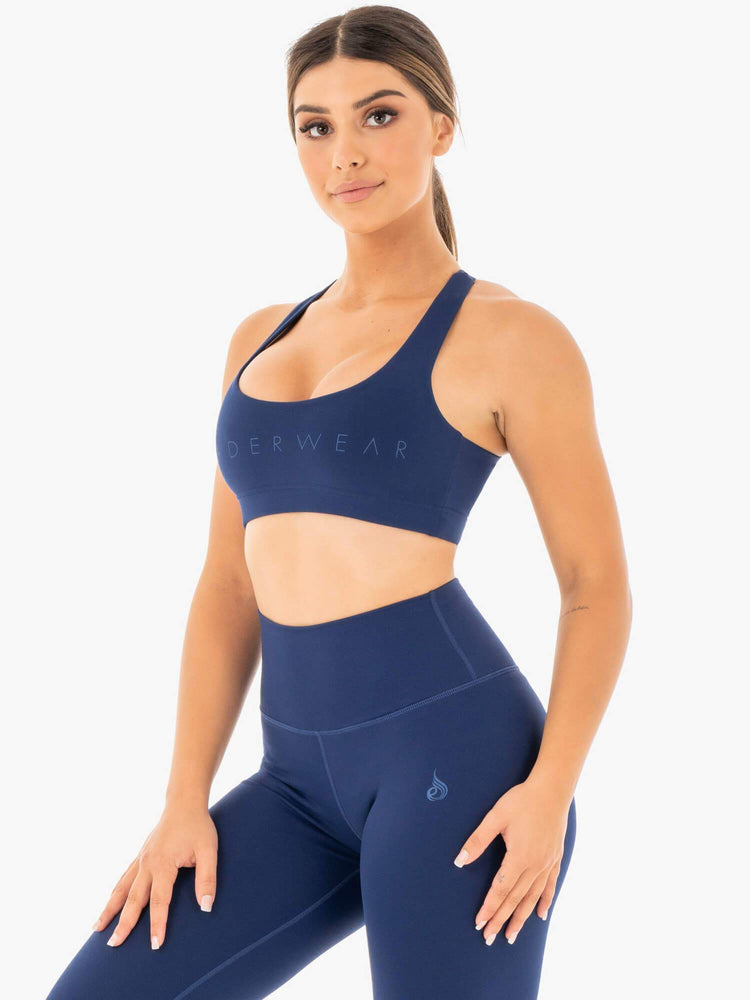 Soutien Gorge Sport Ryderwear Motion Bleu Marine Femme | TGX-81193678