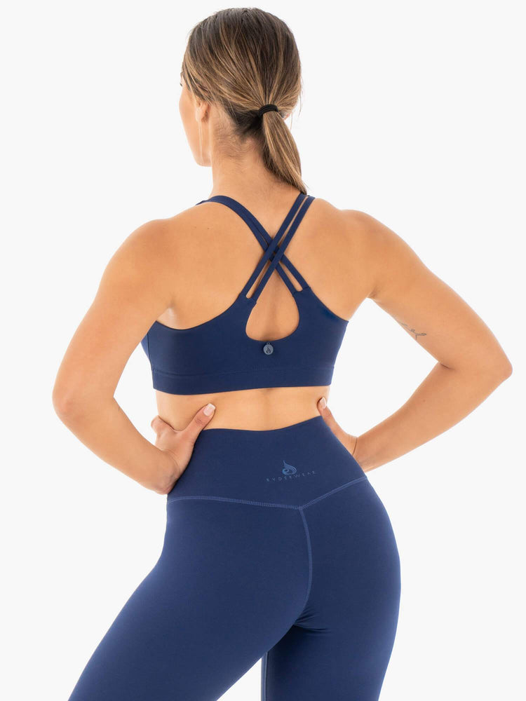 Soutien Gorge Sport Ryderwear Motion Bleu Marine Femme | TGX-81193678