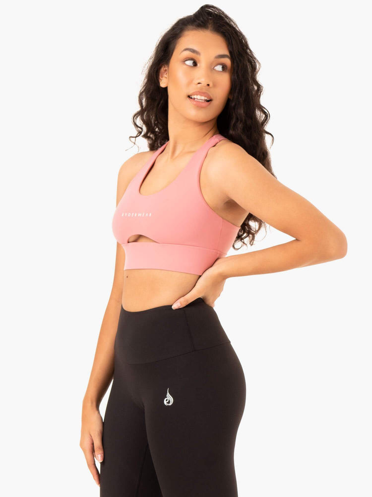 Soutien Gorge Sport Ryderwear Focus Contour Rose Femme | RDY-23360804