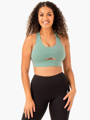 Soutien Gorge Sport Ryderwear Focus Contour Vert Olive Femme | UIB-79235637