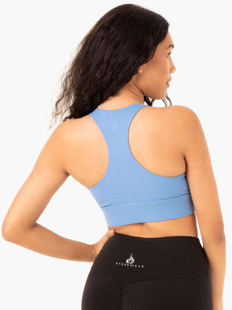 Soutien Gorge Sport Ryderwear Focus Contour Bleu Femme | RWK-48817298