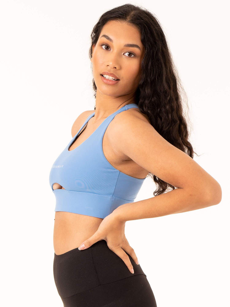 Soutien Gorge Sport Ryderwear Focus Contour Bleu Femme | RWK-48817298