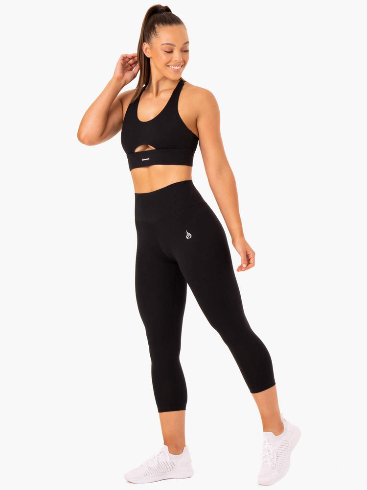 Soutien Gorge Sport Ryderwear Base Racer Back Noir Femme | FYY-37750975