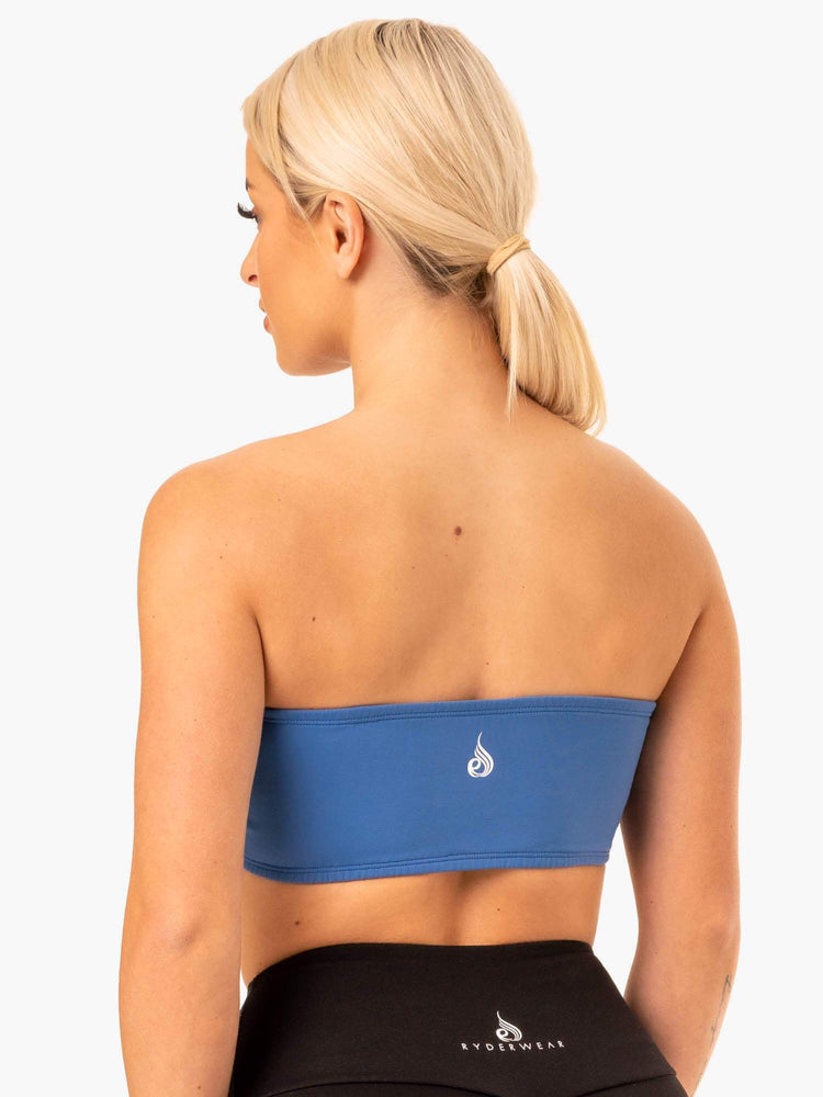 Soutien Gorge Sport Ryderwear Bandeau Bleu Femme | JNH-68905309