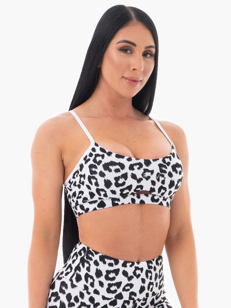 Soutien Gorge Sport Ryderwear Animal Leopard Femme | RCX-88704974