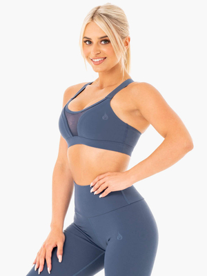 Soutien Gorge Sport Ryderwear Collide Mesh Contour Bleu Femme | GTA-04062271