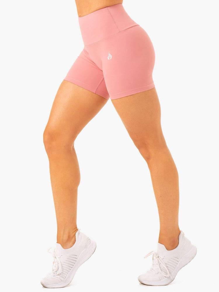 Shorts Ryderwear Vital Mid Length Scrunch Rose Femme | EAA-48244807