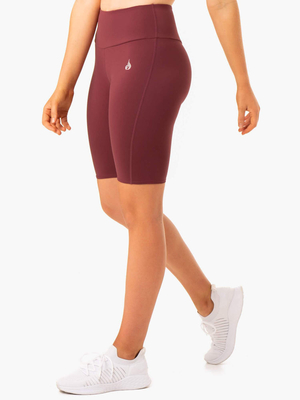 Shorts Ryderwear Staples Scrunch Bum Bike Bordeaux Femme | QKU-59501524