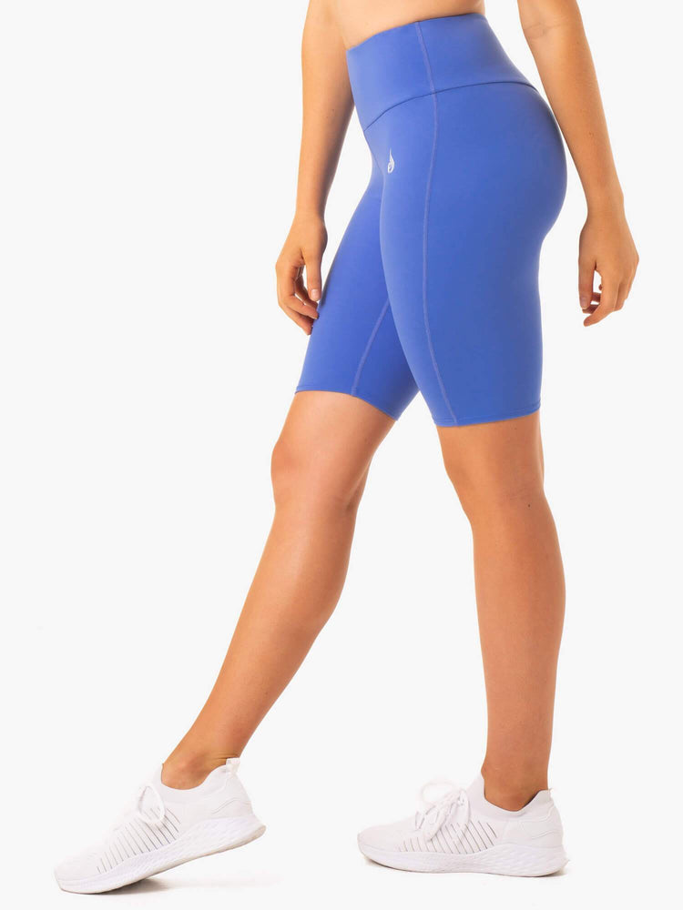 Shorts Ryderwear Staples Scrunch Bum Bike Bleu Femme | AUH-97174954