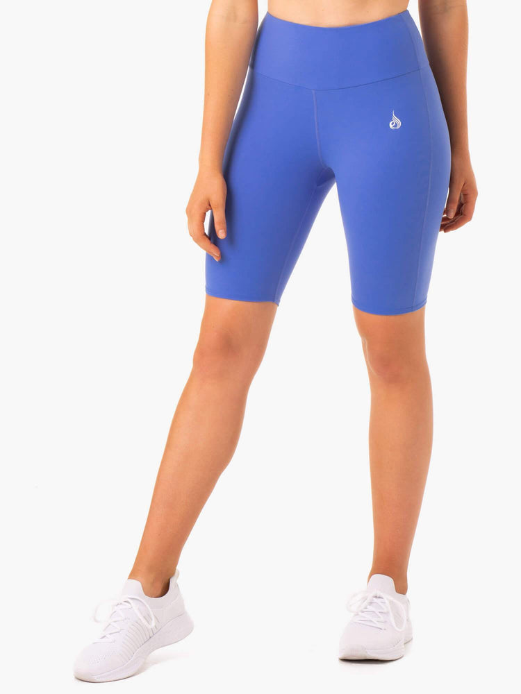 Shorts Ryderwear Staples Scrunch Bum Bike Bleu Femme | AUH-97174954