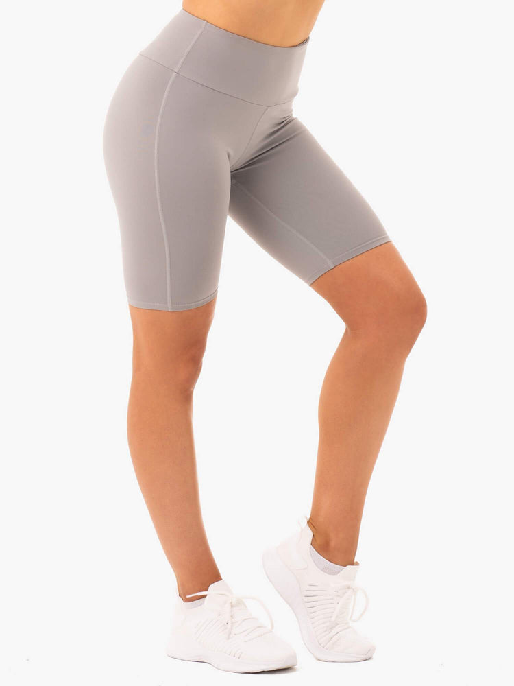 Shorts Ryderwear Staples Bike Grise Femme | XTK-54712234