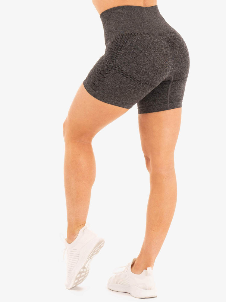 Shorts Ryderwear Seamless Staples Grise Femme | VFX-39334093