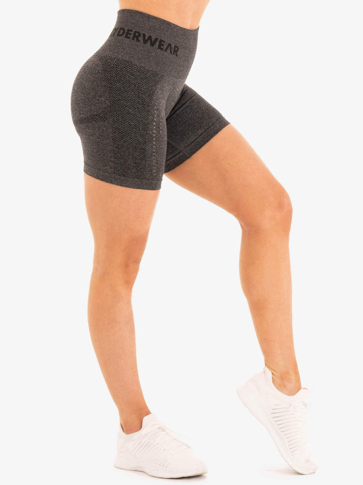 Shorts Ryderwear Seamless Staples Grise Femme | VFX-39334093