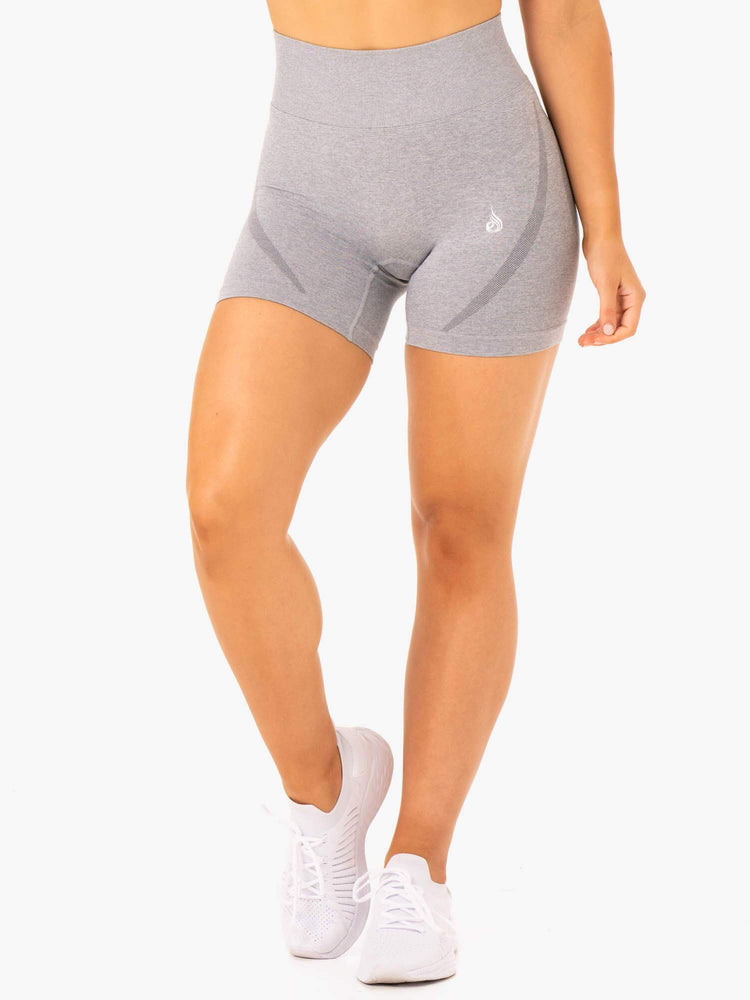 Shorts Ryderwear Sculpt Seamless Grise Femme | PSP-87255569