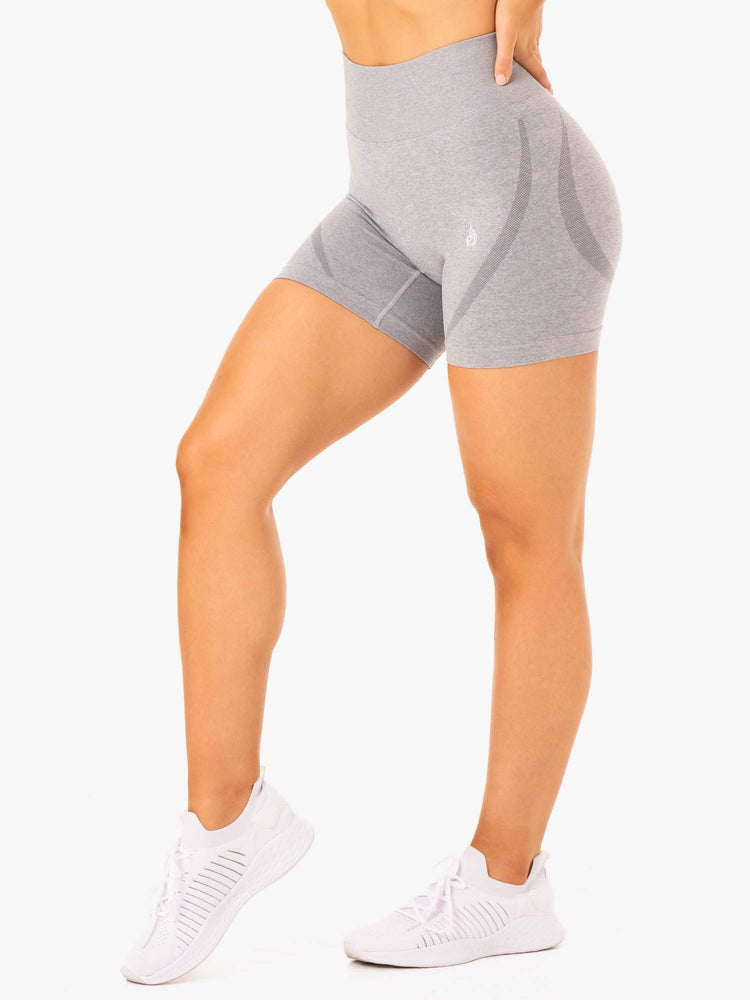 Shorts Ryderwear Sculpt Seamless Grise Femme | PSP-87255569