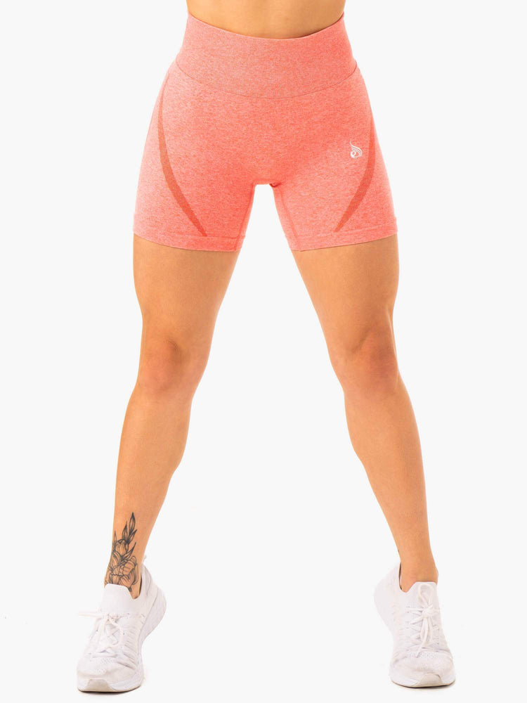 Shorts Ryderwear Sculpt Seamless Corail Femme | BZX-82072618