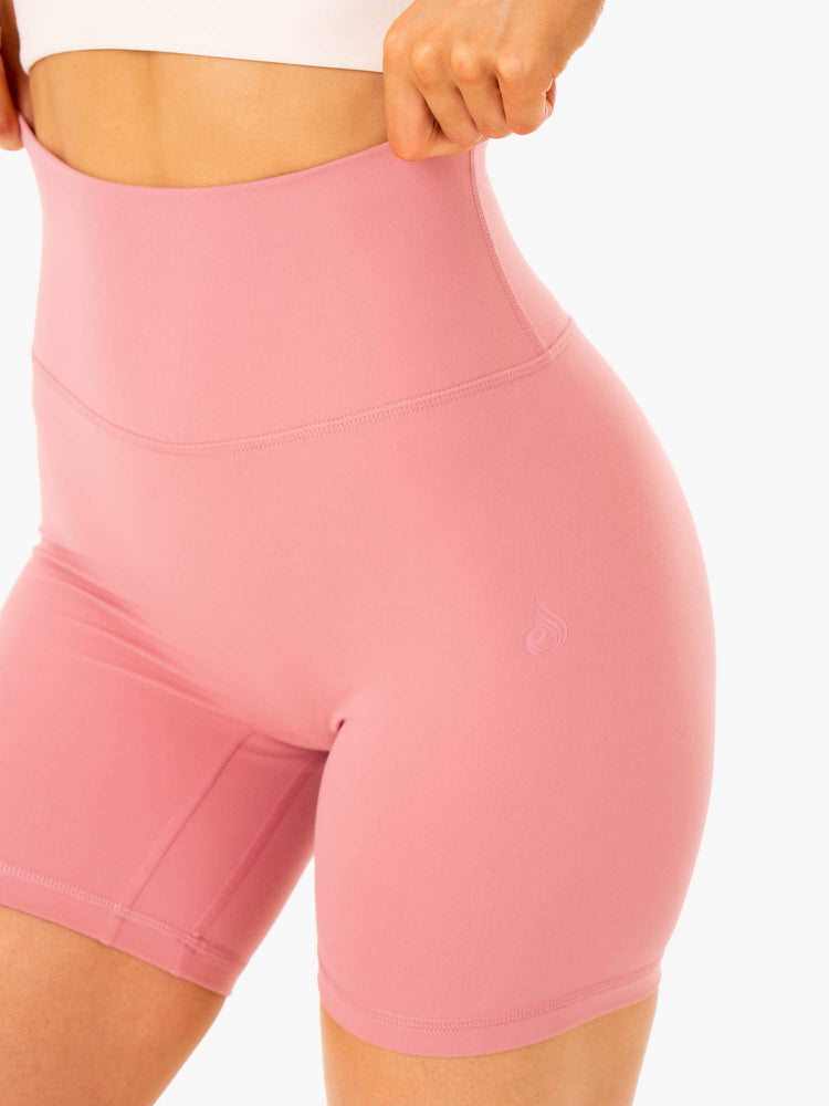 Shorts Ryderwear Nkd Refine High Waisted Rose Femme | EXQ-98751766