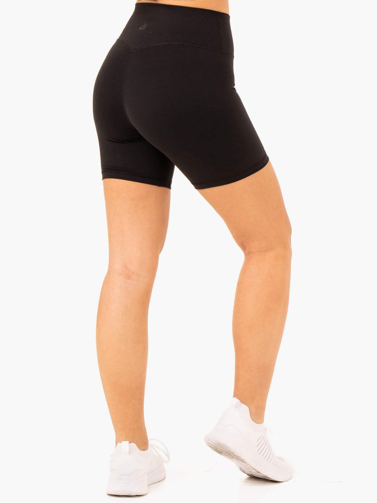 Shorts Ryderwear Nkd Refine High Waisted Noir Femme | KXP-91531742