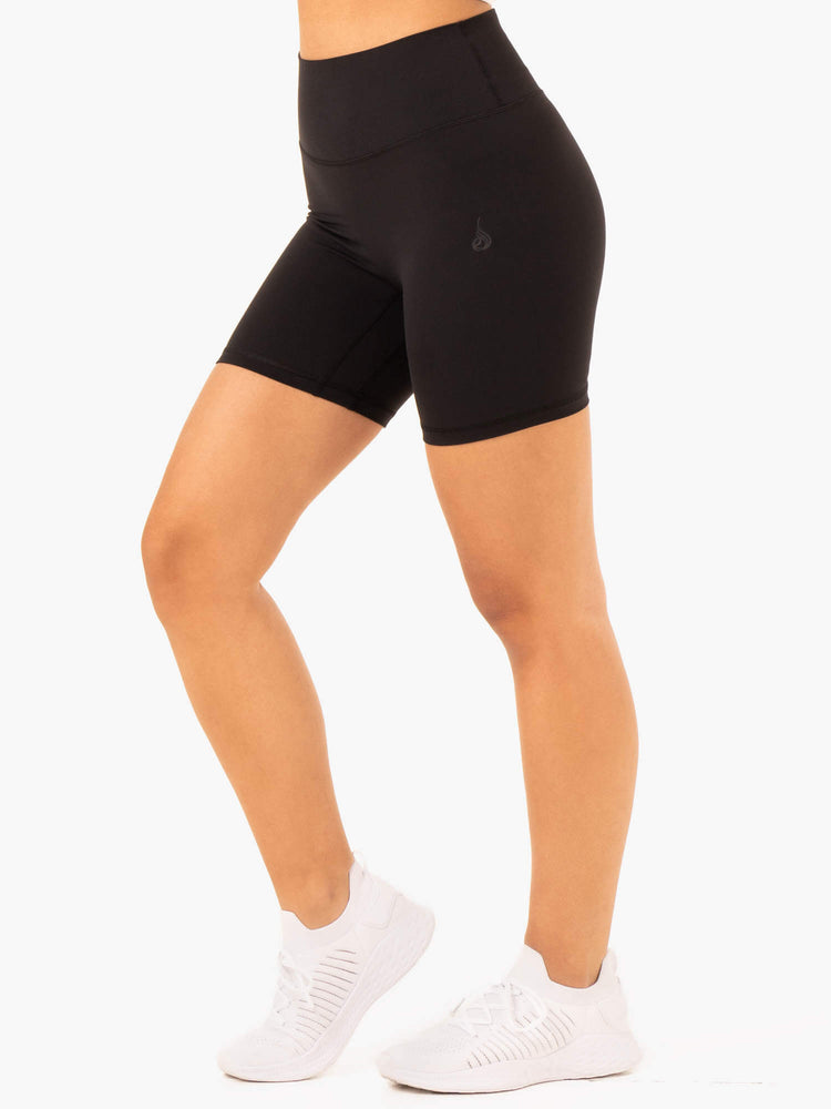 Shorts Ryderwear Nkd Refine High Waisted Noir Femme | KXP-91531742