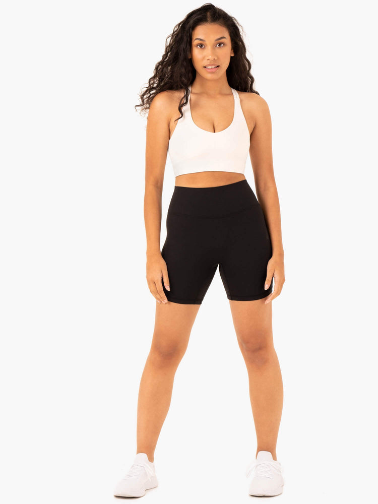 Shorts Ryderwear Nkd Refine High Waisted Noir Femme | KXP-91531742