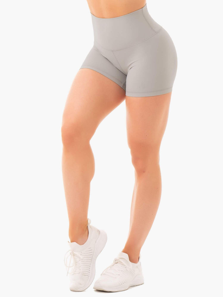 Shorts Ryderwear Nkd High Waisted Grise Femme | OBC-85579585