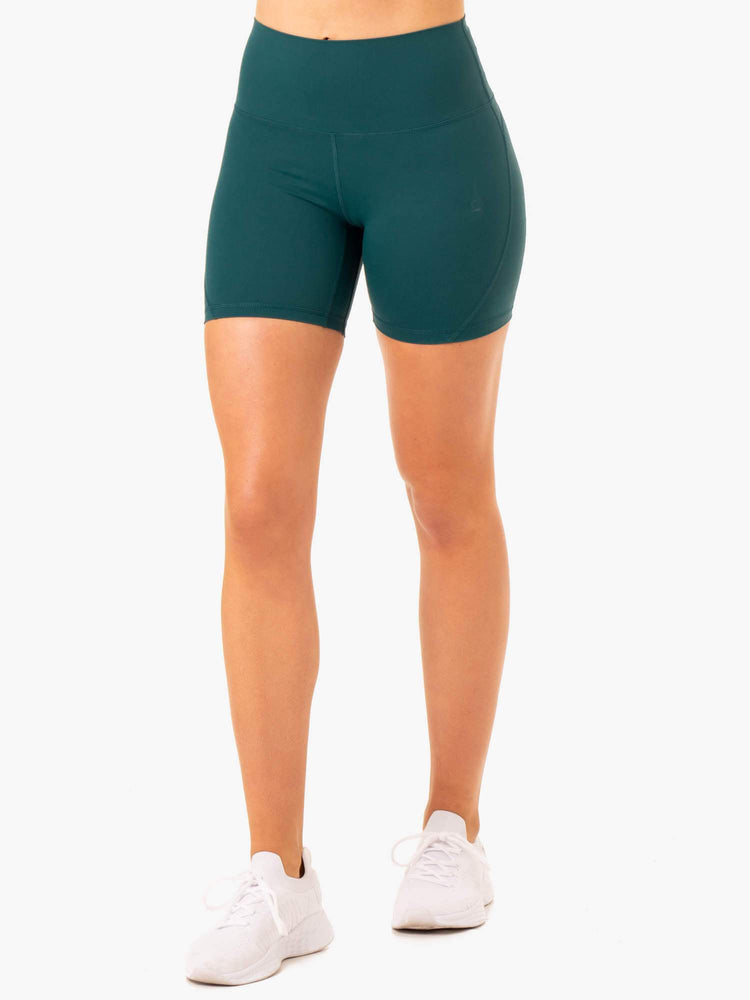 Shorts Ryderwear Nkd Align Turquoise Femme | OEA-31446507