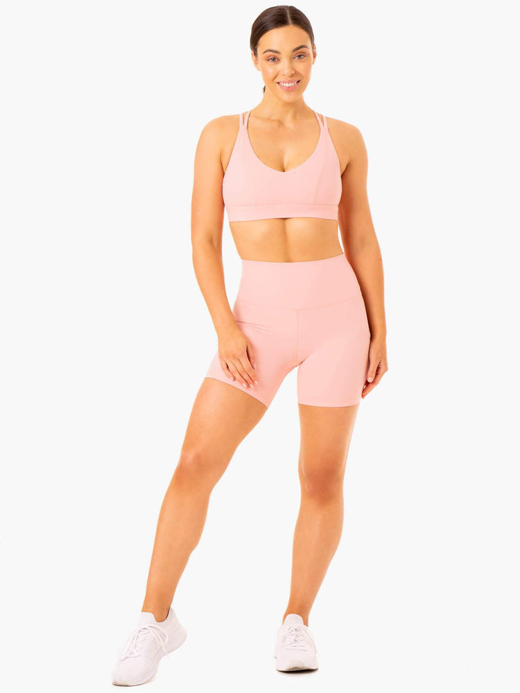 Shorts Ryderwear Nkd Align Rose Femme | MUZ-50843769