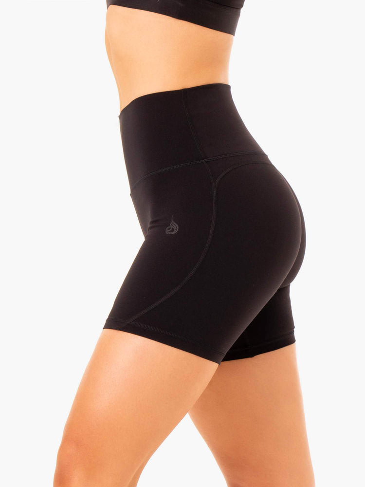 Shorts Ryderwear Nkd Align Noir Femme | FEN-42600395