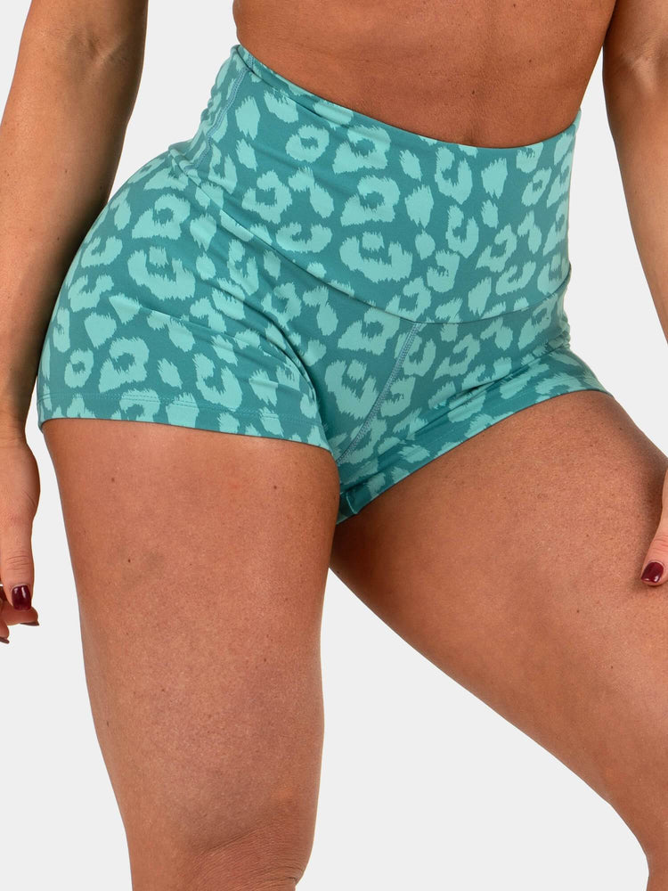 Shorts Ryderwear Animal Scrunch Bum Turquoise Femme | CTX-83456662