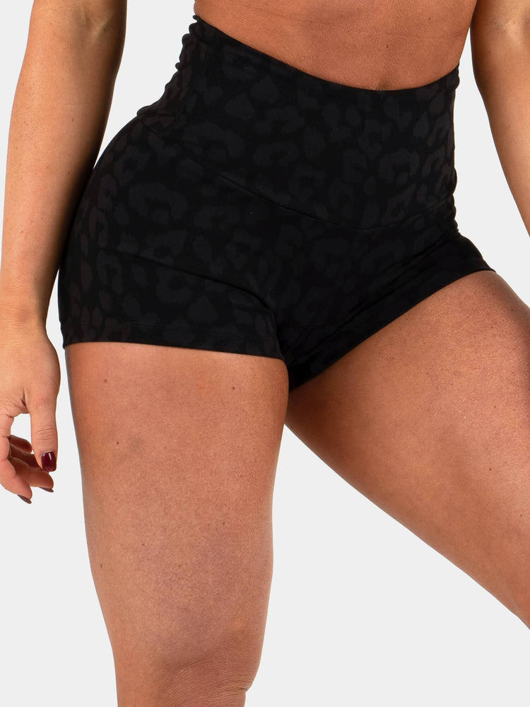 Shorts Ryderwear Animal Scrunch Bum Noir Femme | JQQ-22493302