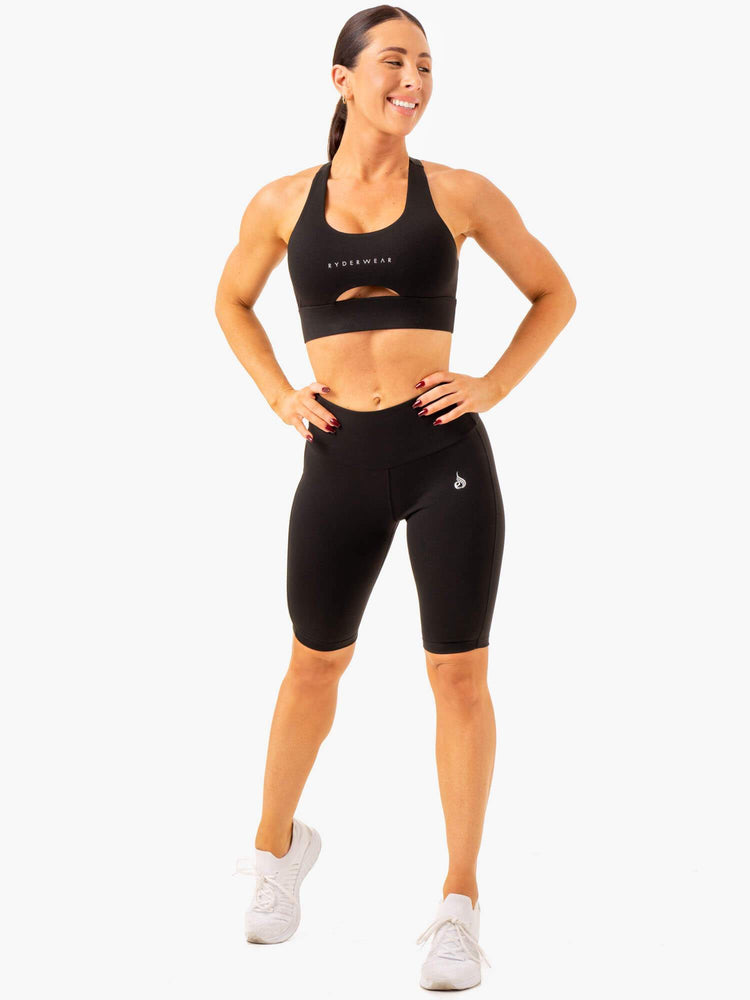 Shorts Ryderwear Action Bike Noir Femme | NYF-11181594