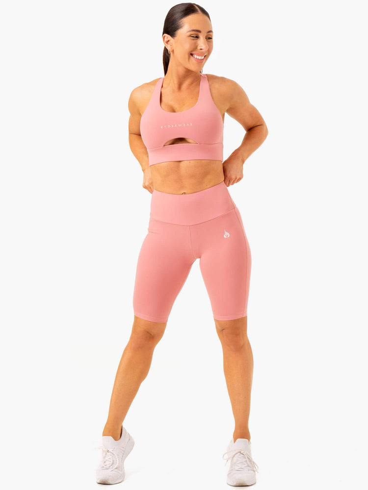 Shorts Ryderwear Action Bike Rose Femme | ATU-46824834