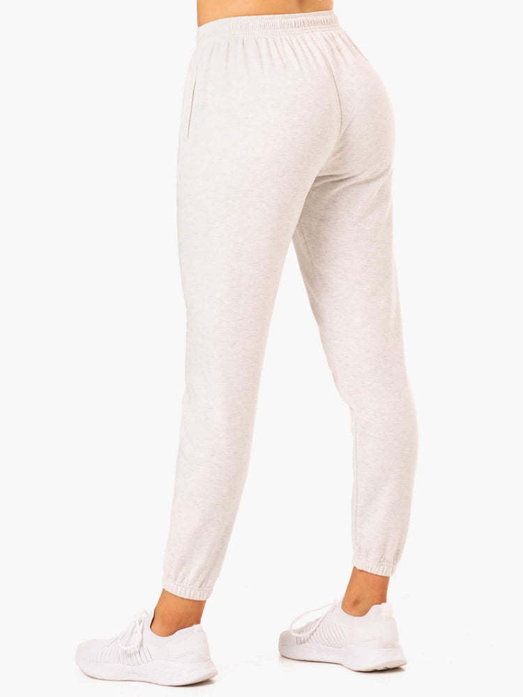 Pantalon Ryderwear Off-Duty Fleece Piste Blanche Femme | DKC-54262073