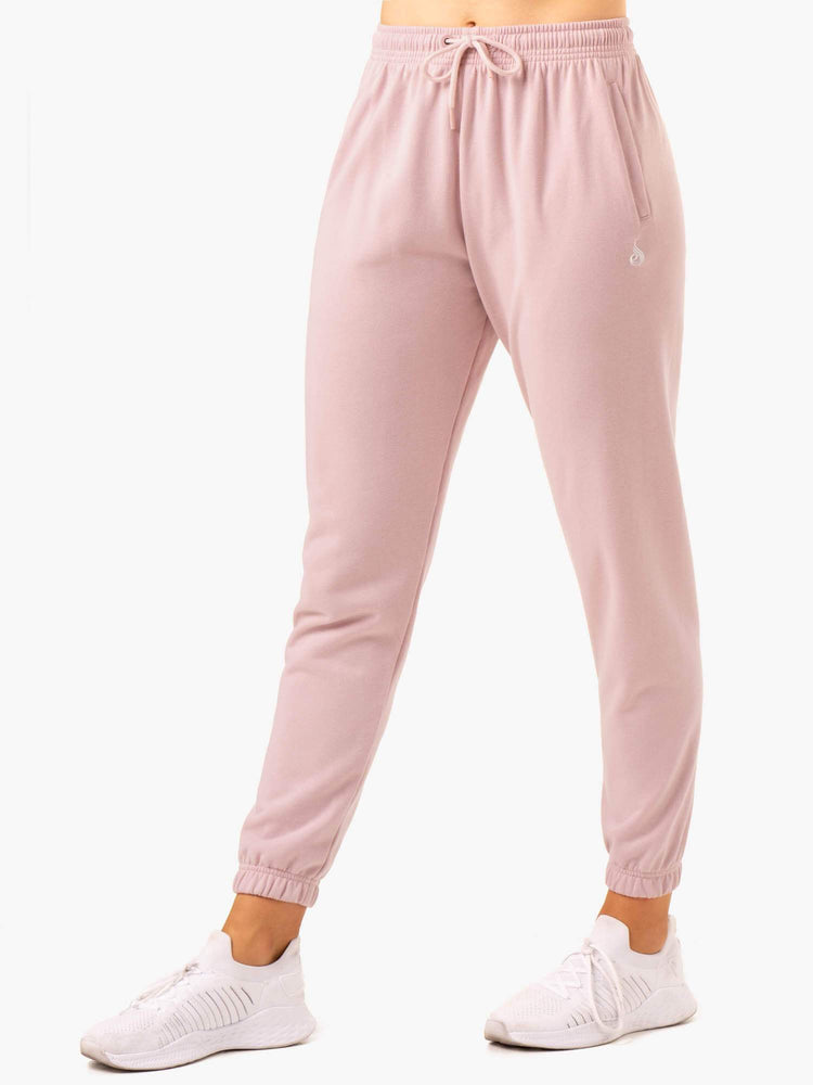 Pantalon Ryderwear Off-Duty Fleece Piste Rose Femme | FPJ-44486387