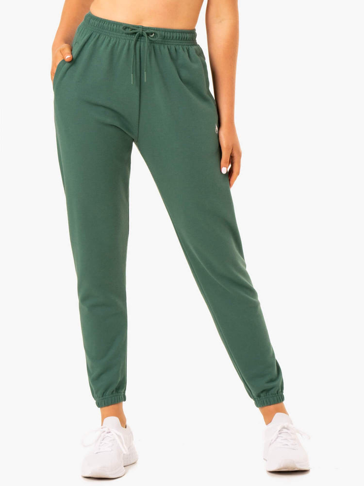 Pantalon Ryderwear Off-Duty Fleece Piste Vert Femme | XWP-41371089