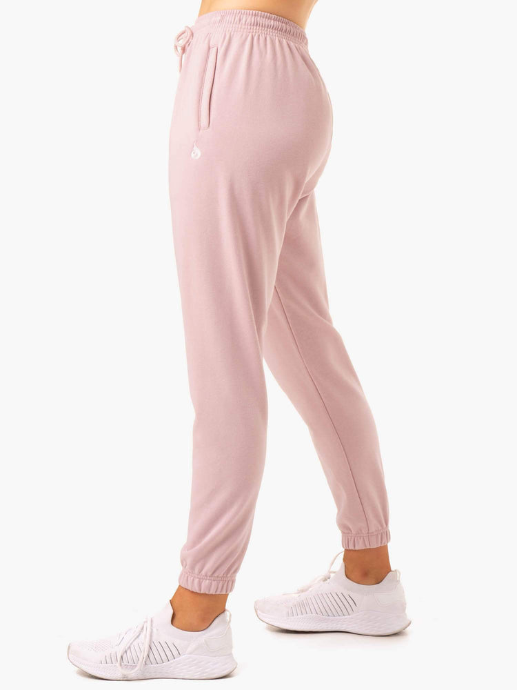 Pantalon Ryderwear Off-Duty Fleece Piste Rose Femme | FPJ-44486387