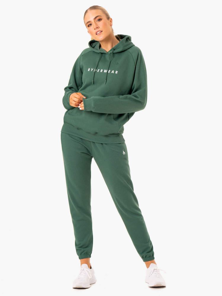 Pantalon Ryderwear Off-Duty Fleece Piste Vert Femme | XWP-41371089