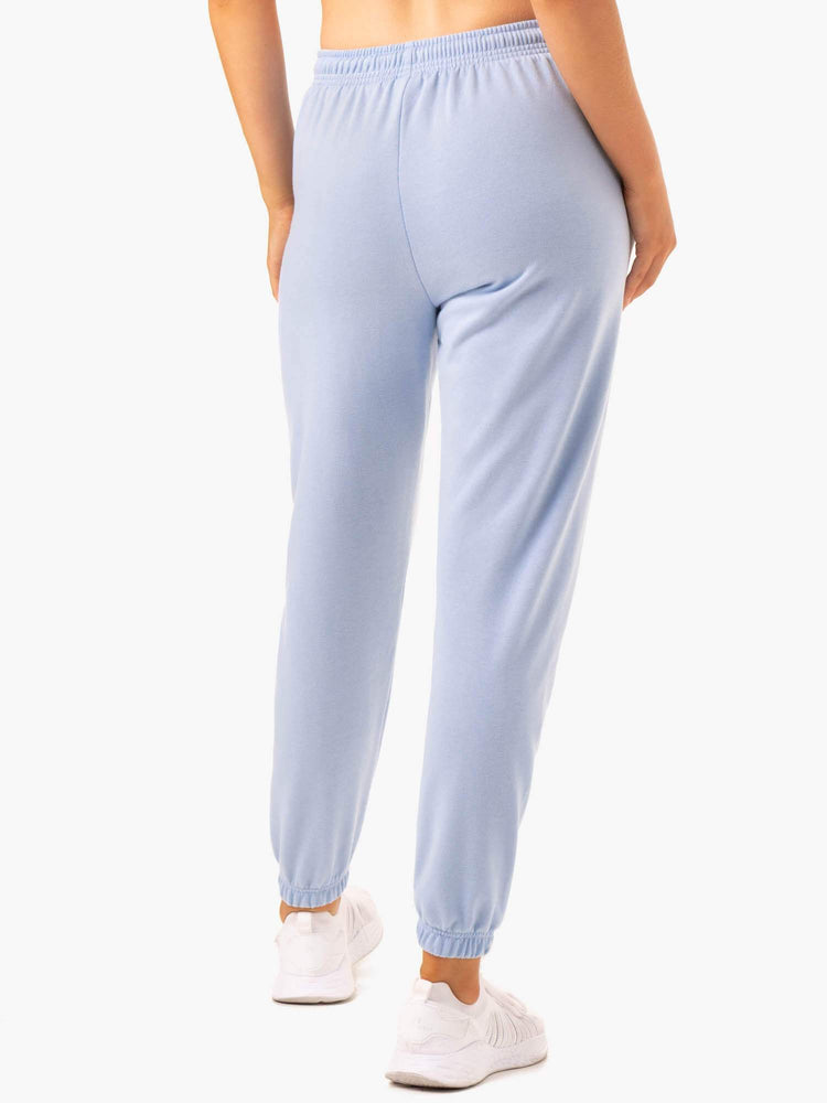 Pantalon Ryderwear Off-Duty Fleece Piste Bleu Femme | OQT-74603269