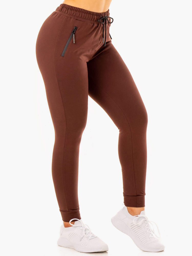 Pantalon Ryderwear Luxe Piste Chocolat Femme | IGB-48863437