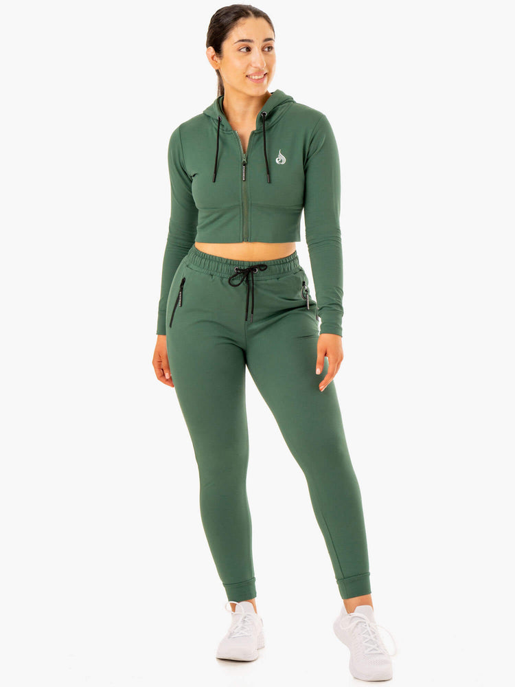 Pantalon Ryderwear Luxe Piste Vert Femme | LTE-48505426